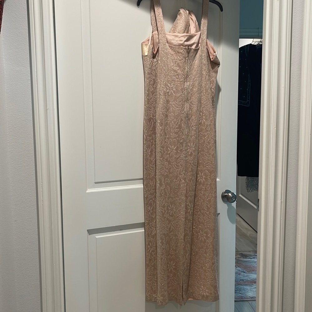 Evening dress with a jacket